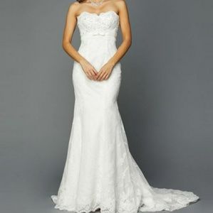 Sheath formal wedding gown,evening bridal dress